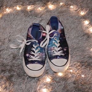 ☆ Converse ☆ galaxy printed shoes